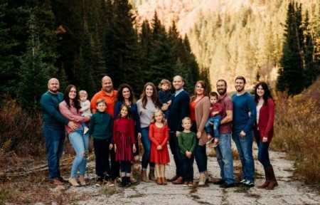 The Rasmussen family — Curtis, Staci, and their children